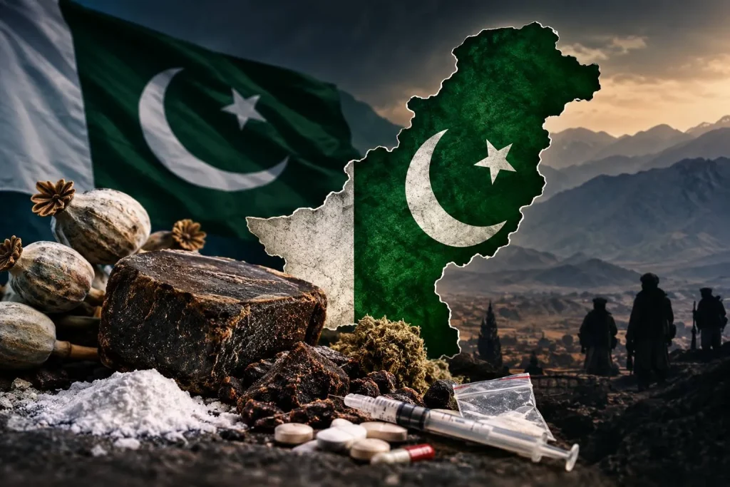 سیاست مخدری پاکستان